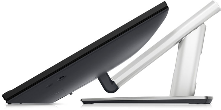 Dell 24'' Touch with USB-C עם עיצוב תכליתי וגמיש Dell 24'' Touch with USB-C עם עיצוב תכליתי וגמיש